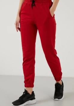 LELA Slim Fit - Trainingsbroek - Red -LELA 941f1ab7945a4fdc8dd45bde81ea7bf7