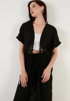 LELA Two Piece Set - Regular Fit - Vest - Black -LELA 9439d17ca17b4f43ab6773295ce4013a