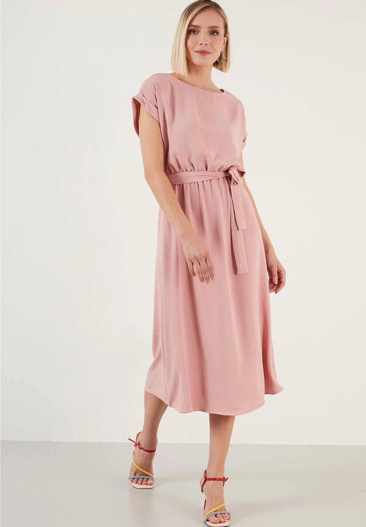 LELA Regular Fit - Jurk - Dusty Rose 4 LELA Regular Fit - Jurk - Dusty Rose - Afbeelding 4