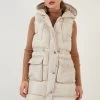 LELA Regular Fit - Bodywarmer - Stone