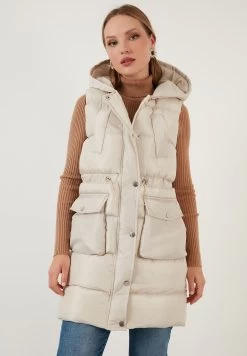 LELA Regular Fit - Bodywarmer - Stone