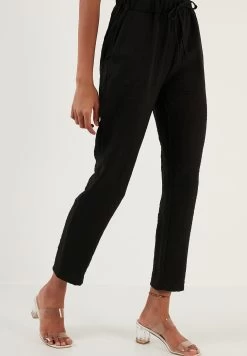 LELA Regular Fit - Broek - Black -LELA 97557dfffaf0493b9c673d877fb431b4