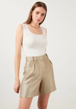 LELA Slim Fit - Top - Ecru