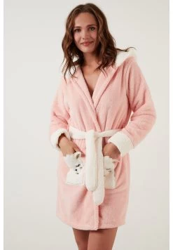 LELA Regular Fit - Badjas - Salmon