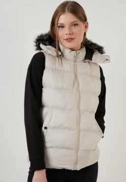 LELA Slim Fit - Bodywarmer - Stone Colored