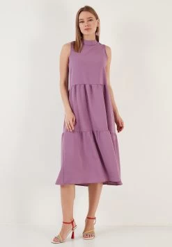 LELA 38 LELA Regular Fit - Jurk - Lilac