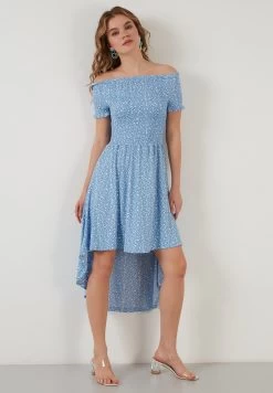 LELA Regular Fit - Jurk - Baby Blue 7 LELA Regular Fit - Jurk - Baby Blue -LELA 9a71d29e202b43cdad458b6215a8db61