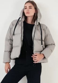 LELA Regular Fit - Winterjas - Grey -LELA 9afe099ccd3a4734ad237de30cfa7507