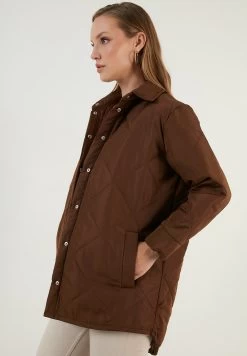 LELA Loose Fit - Winterjas - Brown -LELA 9c00a9b86cc840f8bf5b814c67d9f1e7