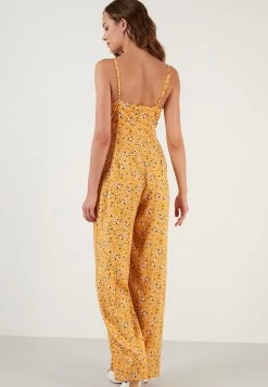LELA Regular Fit - Jumpsuit - Yellow 8 LELA Regular Fit - Jumpsuit - Yellow -LELA a1210414b0f1455b93f7a810c026bf22
