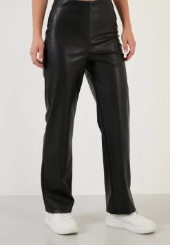 LELA Slim Fit - Broek - Black -LELA a62581cc5c52459f9d9784db77fb17e4