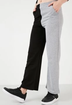 LELA Regular Fit - Trainingsbroek - Black-Grey -LELA a7aed711426b4dd3bc304009f7a9a331