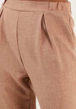 LELA Slim Fit - Broek - Camel -LELA a9a7f714766a4f4fb1f6ae032144045e