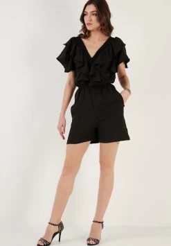 LELA Regular Fit - Jumpsuit - Black -LELA aa49cedb3b104a279fe2b50a8c6760b5