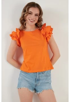 LELA T-Shirt Print - Orange Color -LELA aa8527d76308470bbadac8a703287c5b