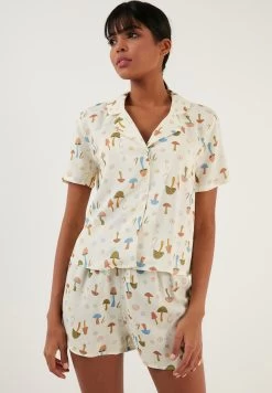 LELA Regular Fit - Pyjama - Beige