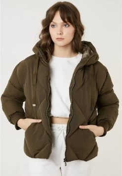 LELA Regular Fit - Winterjas - Khaki -LELA b1473a2abe8e456084cedf9fcd898229