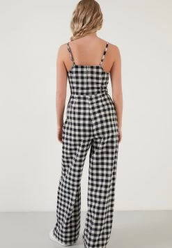 LELA Slim Fit - Jumpsuit - Navy Blue -LELA b1b486e57a584c72854c292b17a82c60