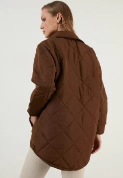 LELA Loose Fit - Winterjas - Brown -LELA b34d3bf23ab44e4998e6631b334647a1