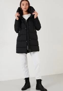 LELA Oversized Inflatable Long- Winterjas - Black -LELA b3889615a72d49bba5c8acc8464c9724