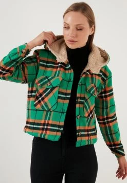 LELA Regular Fit - Jas - Green -LELA b74cae7a6a5f4c6b803727eee7cf6ffa