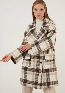 LELA Loose Fit - Mantel - Brown