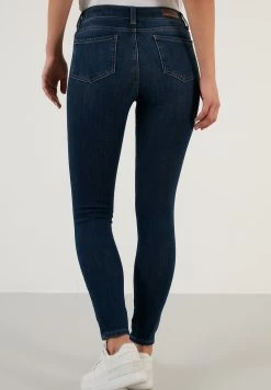 LELA Slim Fit - Jeans Skinny Fit - Dark Blue -LELA bde40ca9f15a4bb9b7985b8f23c73877