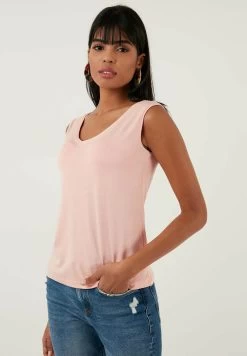 LELA Regular Fit - Top - Powder Pink -LELA c54073f8bc784117997291a68aa0462f