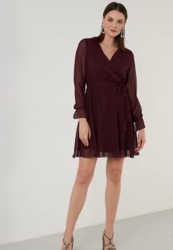 LELA Mini- Jurk - Purple 6 LELA Mini- Jurk - Purple -LELA c600d0b132694f5b9f658418df166751