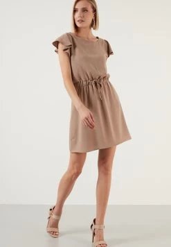 LELA Regular Fit - Jurk - Light Brown 12 LELA Regular Fit - Jurk - Light Brown -LELA c6411ca452fa40e2a5ec0c1066c2da45