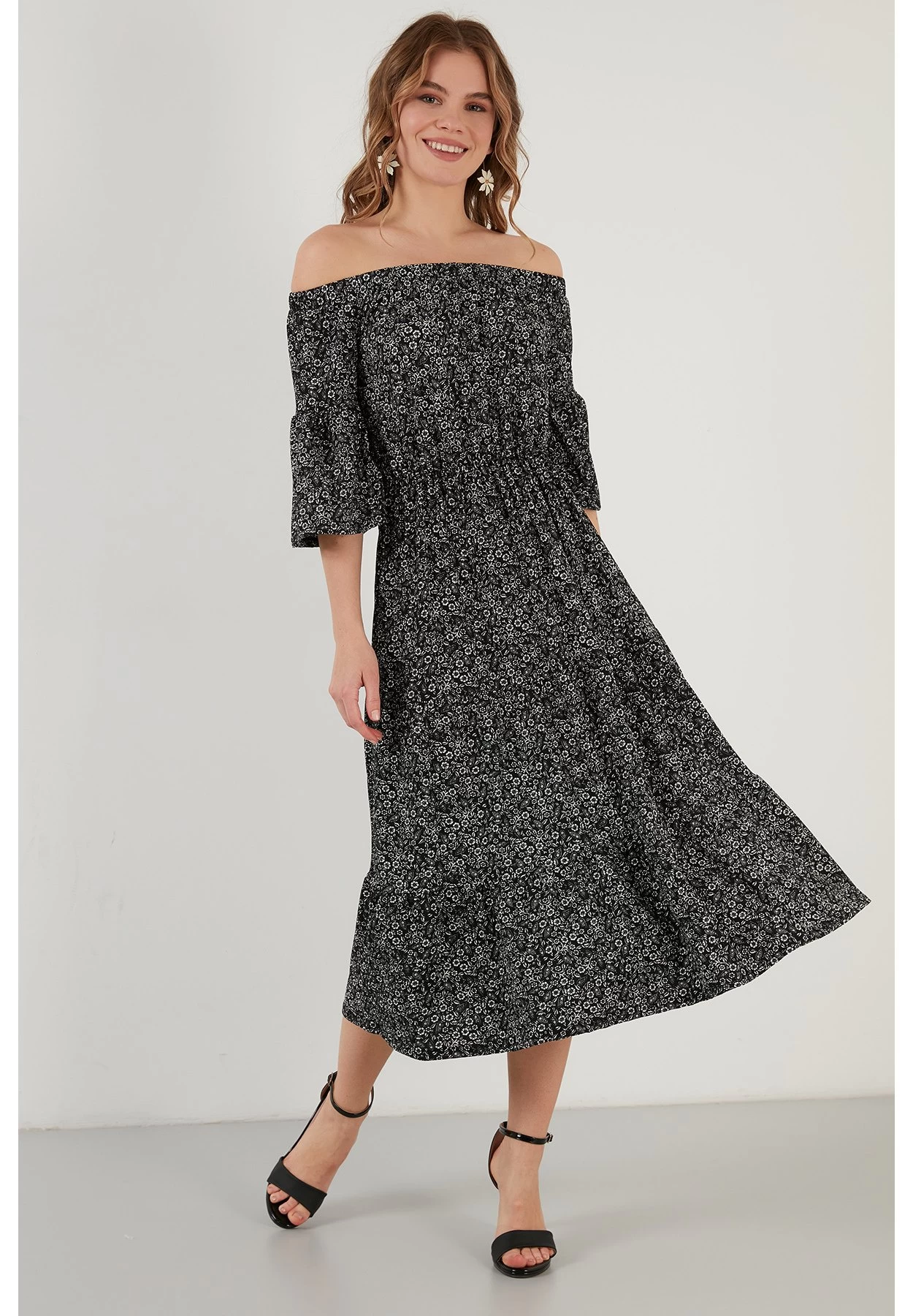 LELA Slim Fit - Jurk - Black 3 LELA Slim Fit - Jurk - Black - Afbeelding 3