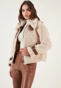 LELA Regular Fit - Winterjas - Ecru -LELA cafa76e09a384f11ade8a2158bd7d5e8