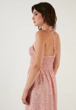 LELA Regular Fit - Jurk - Pink -LELA cc9e6f643d6f403da1c0137a34ae336f