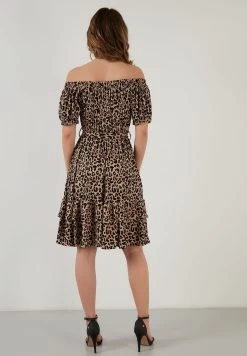 LELA Regular Fit - Jurk - Leopard 8 LELA Regular Fit - Jurk - Leopard -LELA cdb799421dcb4c5fa3a14b2b058a02c0