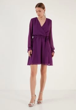 LELA Mini- Jurk - Lilac -LELA cddc75680e4745ff8b43eaea26e6ad70