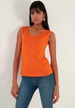 LELA Regular Fit - Top - Orange 7 LELA Regular Fit - Top - Orange -LELA ce51b312c73d4354b5c386cfef85e508