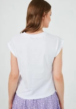 LELA Basic - T-Shirt Basic - White -LELA cea1a1b1aece46f6af74f3cab3190f10