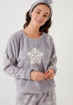 LELA Regular Fit - Pyjama - Grey -LELA cfe87d6085f34e6d8dcbee9710d6699a