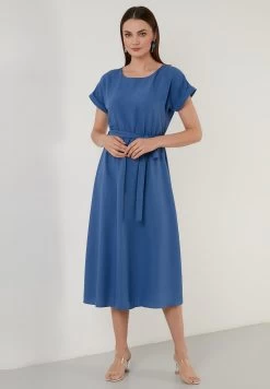 LELA 24 LELA Regular Fit - Jurk - Indigo