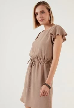 LELA Regular Fit - Jurk - Light Brown 10 LELA Regular Fit - Jurk - Light Brown -LELA d1ce8d5e7b214dde848ffa99dbd41e19