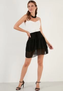 LELA Regular Fit - Minirok - Black 9 LELA Regular Fit - Minirok - Black -LELA d22c9a8bddf6472ea9f1cd44c7d04480