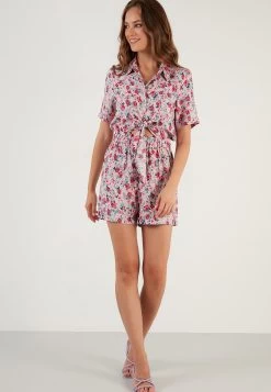 LELA Slim Fit - Jumpsuit - Powder Pink -LELA d280cb311d844d92bb7c344ea0b6a54b