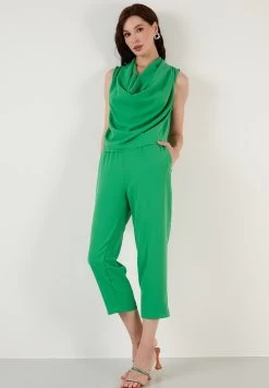 LELA Two Piece Set - Regular Fit - Broek - Green
