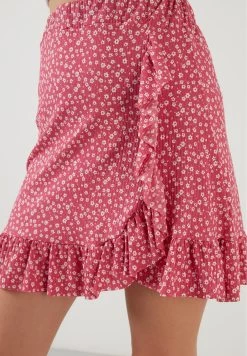 LELA High Waist - Wikkelrok - Fuchsia 9 LELA High Waist - Wikkelrok - Fuchsia -LELA d771e6a7f103418bbc1e5a957c4e2bf3