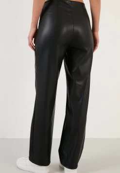 LELA Slim Fit - Broek - Black -LELA d782de2860a7454f918bd073a88066e7