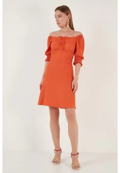 LELA Regular Fit - Jurk - Dark Orange 9 LELA Regular Fit - Jurk - Dark Orange -LELA d945e0902900475dab4b62c43f7ded0e