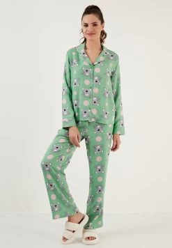 LELA Regular Fit - Pyjama - Green
