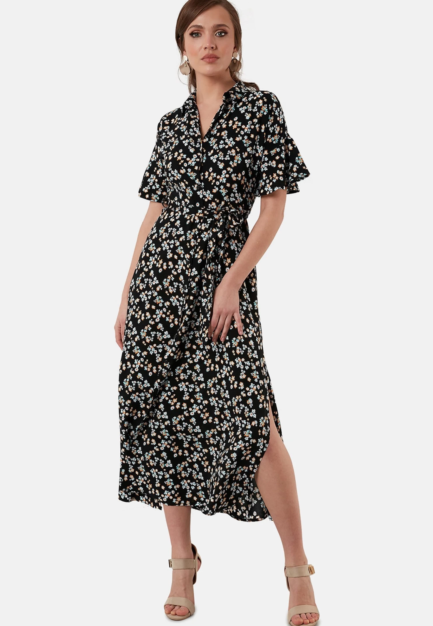 LELA Slim Fit - Blousejurk - Black 1 LELA Slim Fit - Blousejurk - Black