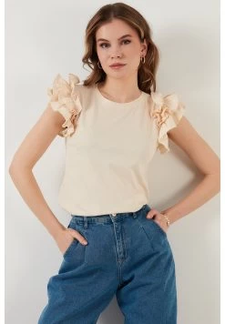 LELA T-Shirt Print - Stone Colored -LELA e04856967d6c415a9f5adcf9b8fc5cf0