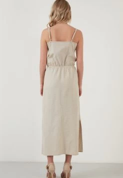 LELA Jurk - Beige -LELA e0cc65bf32cc41c7a7b15446639d8109